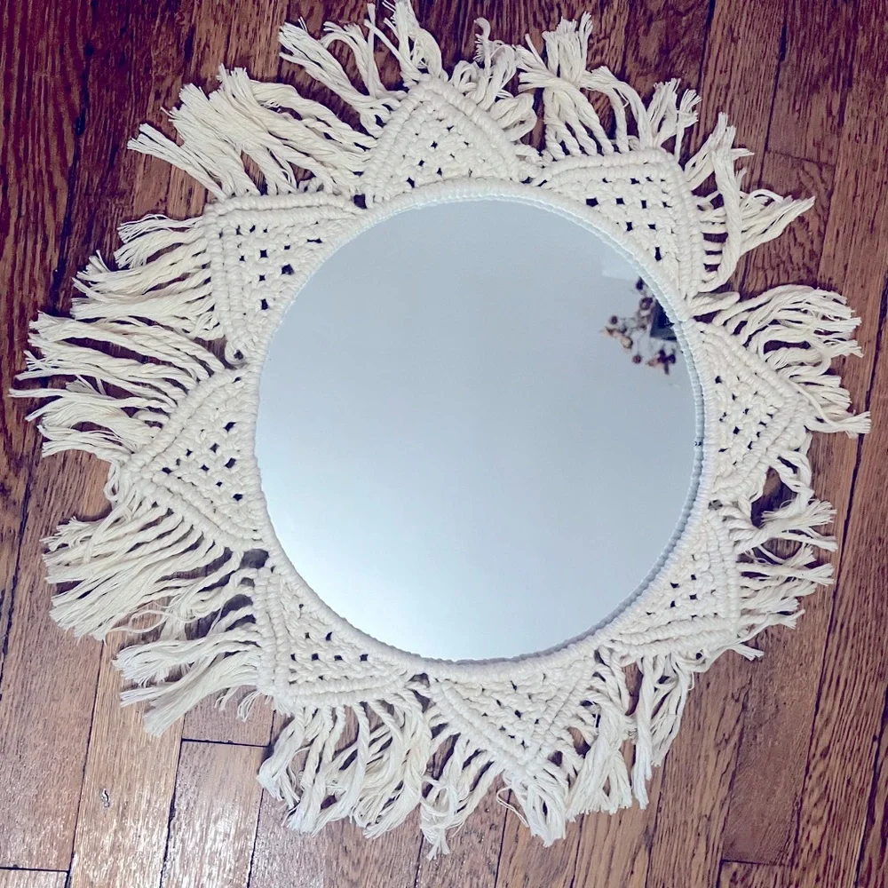 Macrame Mirror